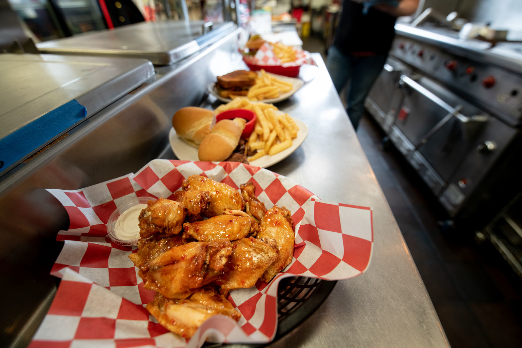 Castle Pub Super Bowl food